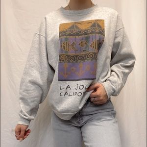 La Jolla vintage crew neck